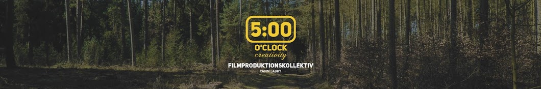 5 o'clock creativity YouTube channel avatar