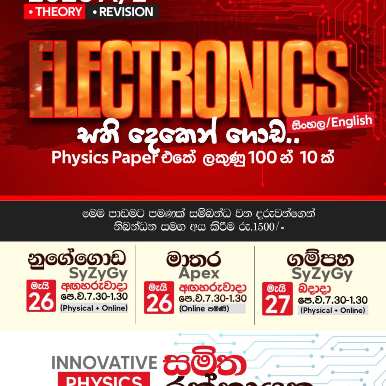 Post from Samitha Rathnayake