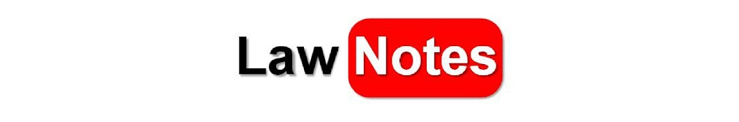 LAW Notes رمز قناة اليوتيوب