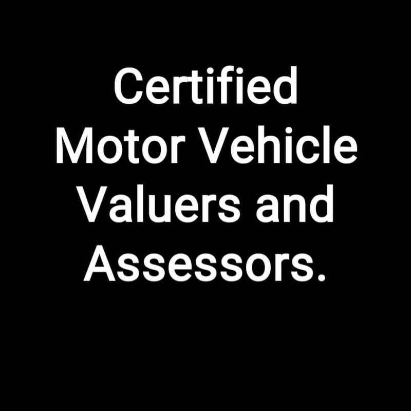 Certified Motor Vehicle Valuers and assessors.