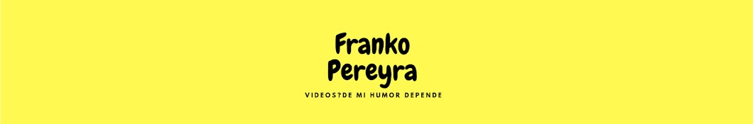 Franko Pereyra YouTube channel avatar