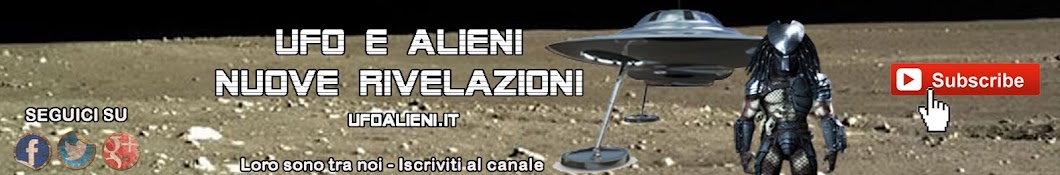 Ufo e Alieni nuove rivelazioni Awatar kanału YouTube