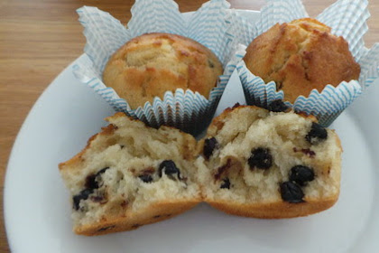 dried blueberry muffin recipes
