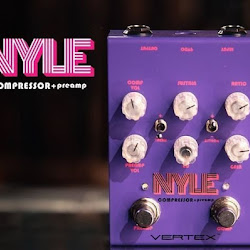 Vertex Effects Nyle Compressor Pedal Demo - YouTube