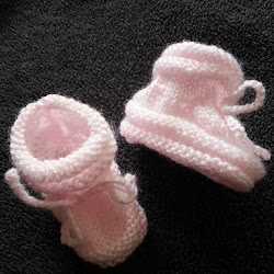 Tuto Tricoter Des Chaussons Naissance Lily Youtube