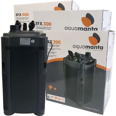 400 External Filter Replacement Coarse Foams 2 x Compatible AquaManta EFX 300 