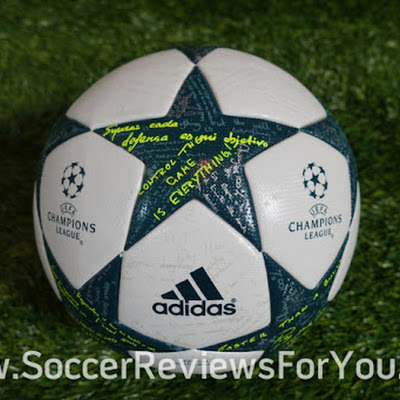 Adidas Finale 17 Champions League Match Ball & Winter Ball Review - YouTube