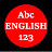 Abc ENGLISH 123