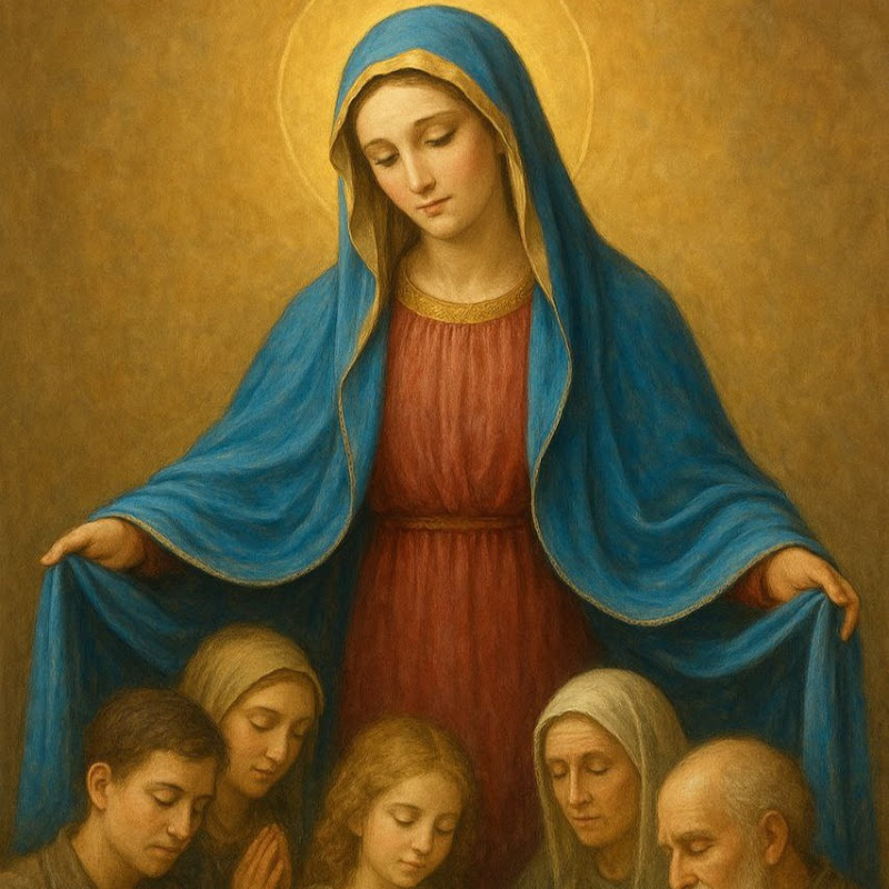 Sous le Manteau de Marie