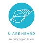U ARE HEARD and Normalize it Forward logo
