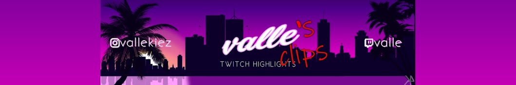 Valle Twitch Highlights Avatar canale YouTube 
