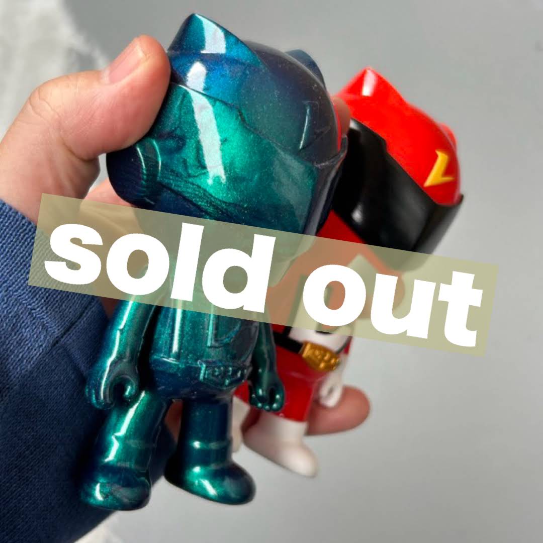 sold out】レオンチャンネルソフビ- 翡翠カラー-完売しました！ お迎え