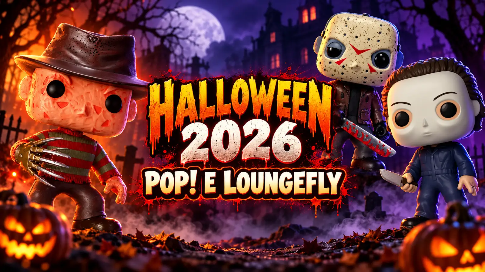 Halloween 2026, Funko e Loungefly celebrano l’horror con nuove collezioni dedicate alle icone del cinema