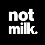Not Milk Never Milk logo