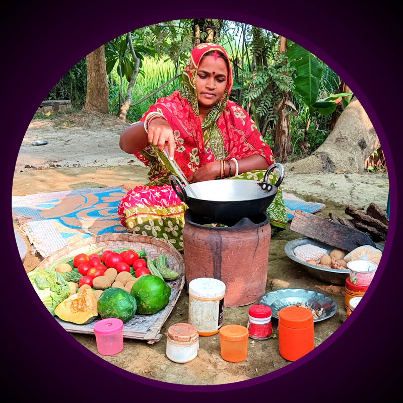 Village women real cooking 