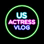 US actress vlog logo