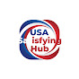 USA SATISFYING HUB logo