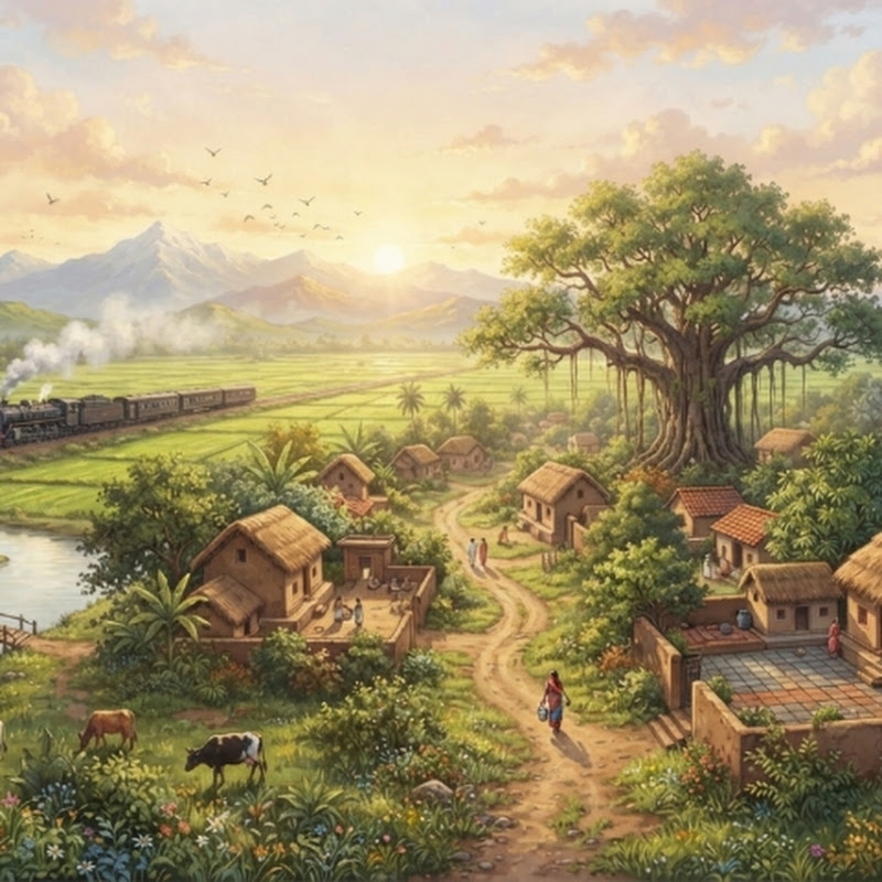 Indian Mini Village Life