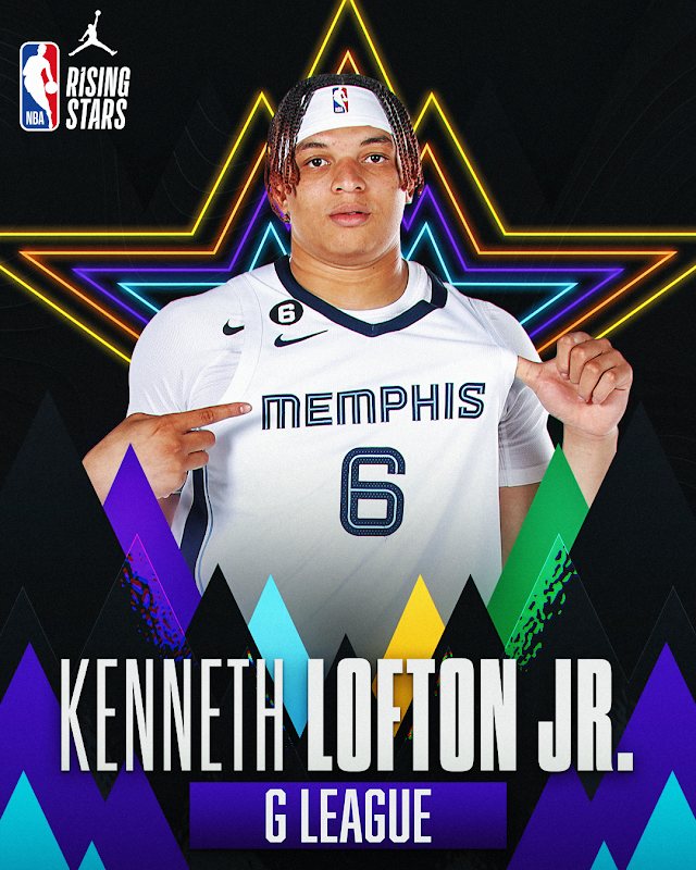 NBA - Earning his 1st #JordanRisingStars selection Kenneth