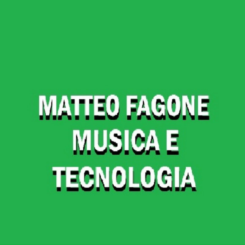 Matteo Fagone - Musica e Tecnologia