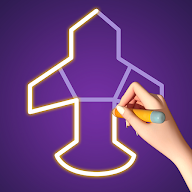 Single Line Drawing Puzzle icon