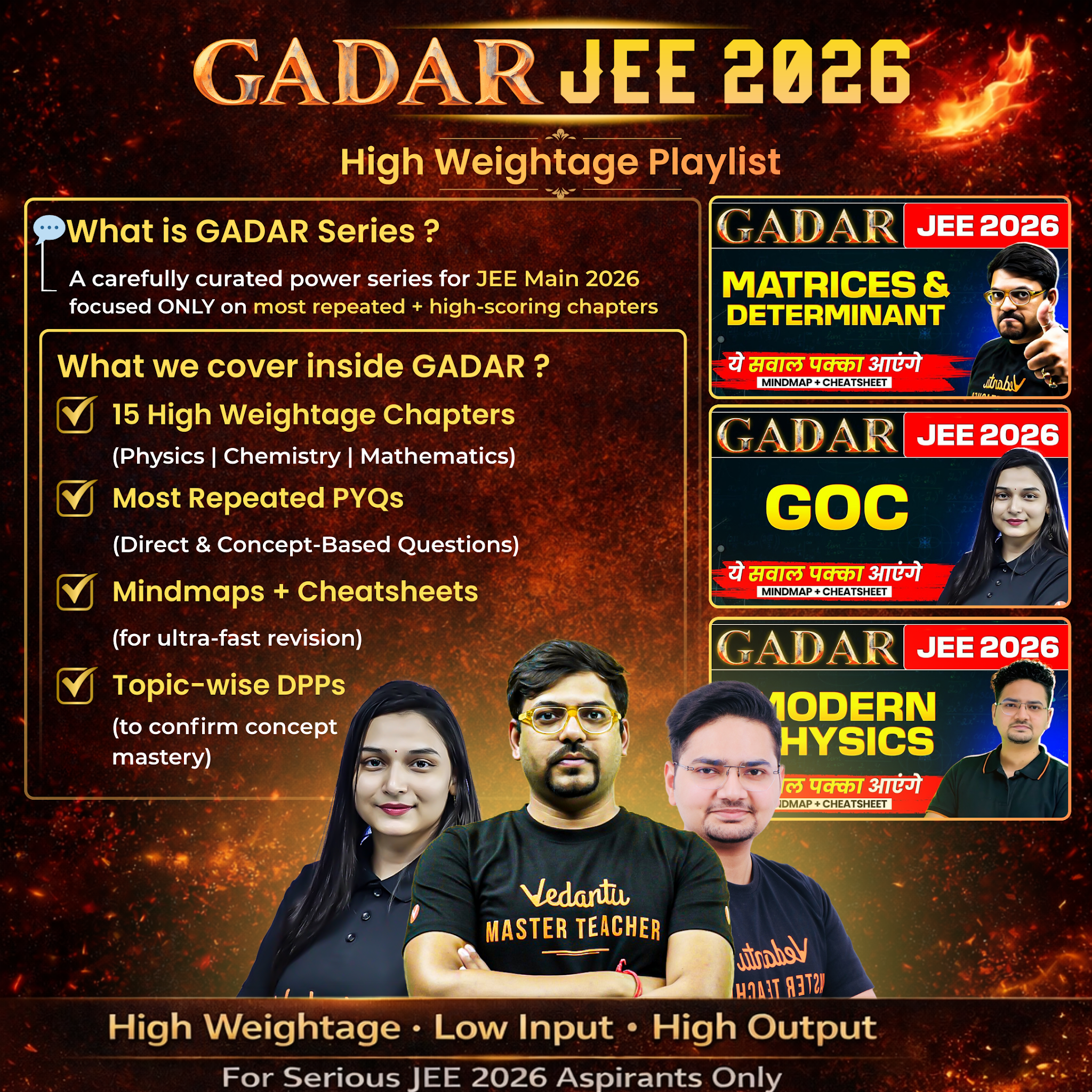 Post from Vedantu JEE Made Ejee