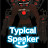 Typical speaker 