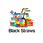 Black Straws logo