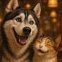 Lucky Husky & HanaCat logo