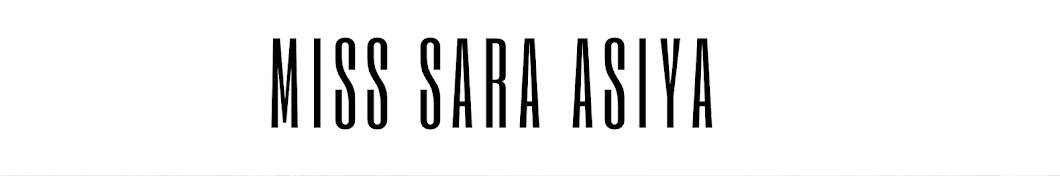 Sara Asiya यूट्यूब चैनल अवतार