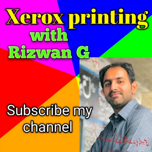 Xerox Printing with Rizwan G