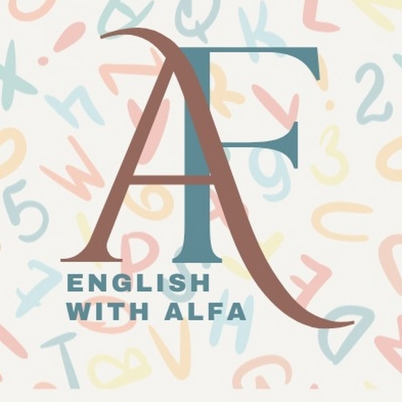 English with Alfa Logo