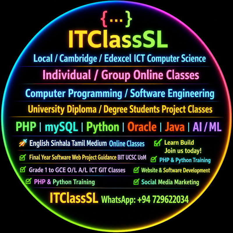 ICT Computer Class Local Edxcel Cambridge Project