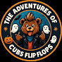 The Adventures of Cubs Flip Flops logo