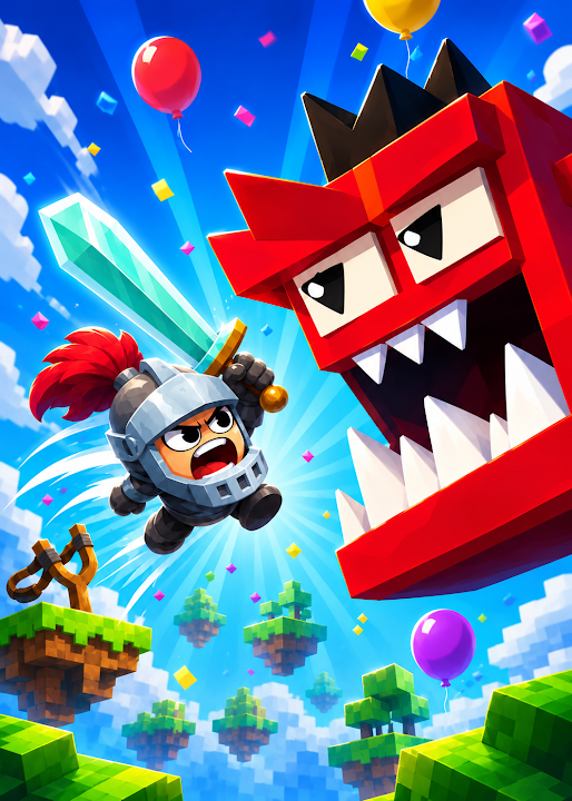 Knight Slingshot: Castle War — cover art