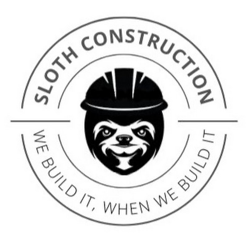 Sloth Construction Logo