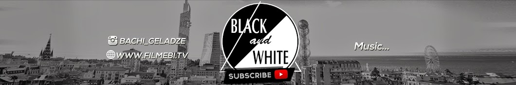 Black & White YouTube-Kanal-Avatar