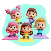 Happy Little Yogis on the Mat