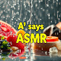 A' says ASMR logo