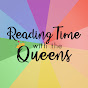 Reading Time with the Queens logo