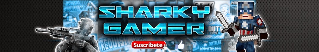 SharkyGamerPro YouTube channel avatar