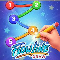 Flow Line Draw icon