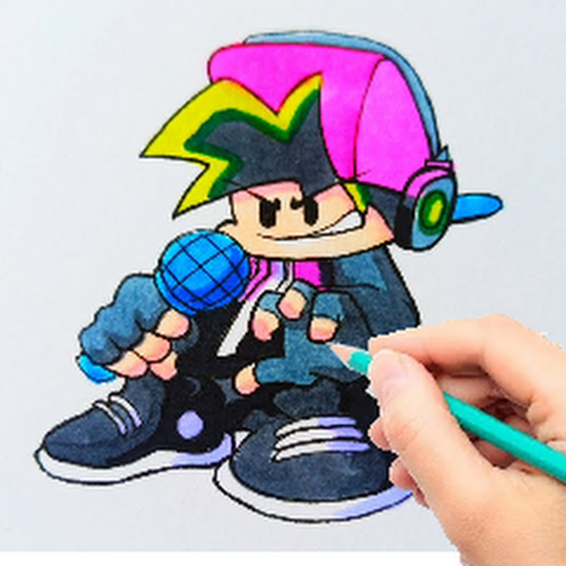 Drawing FNF Mods