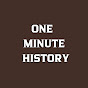 One Minute History logo