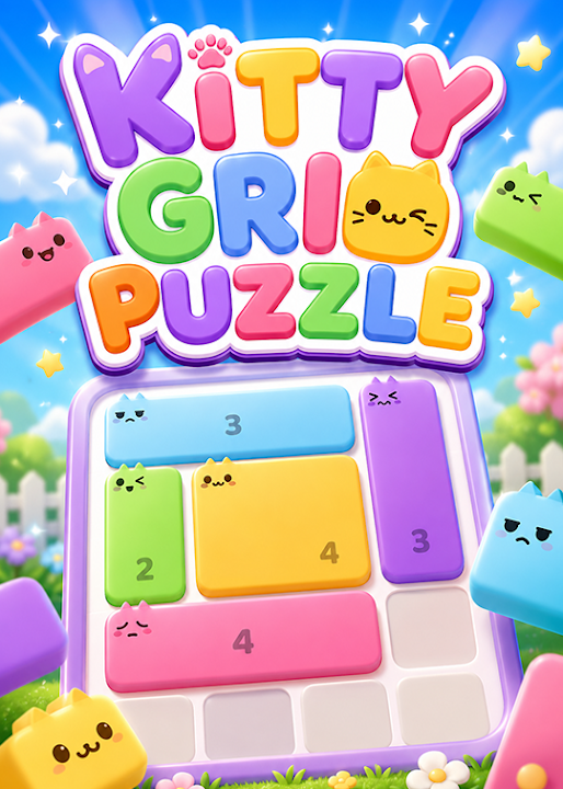 Kitty Grid Puzzle — cover art