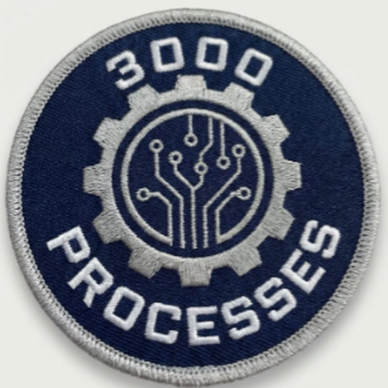 3000 ПРОЦЕССОВ Logo
