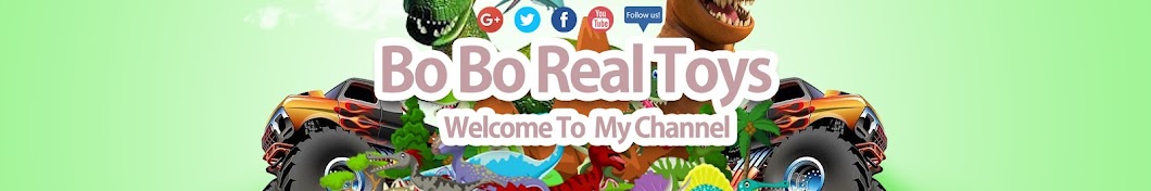 Bo Bo Real Toys رمز قناة اليوتيوب