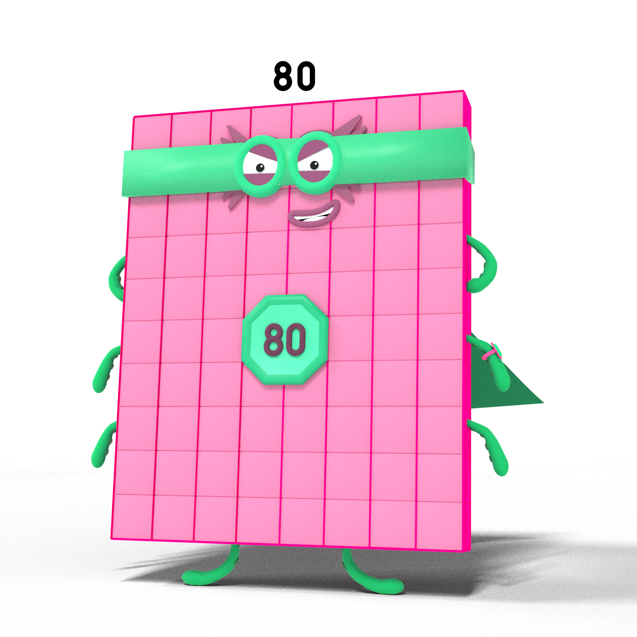 Post from Cole Recreates Numberblocks