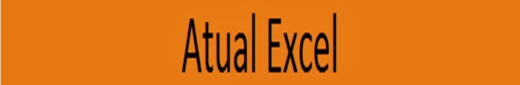 Atual Excel ইউটিউব চ্যানেল অ্যাভাটার