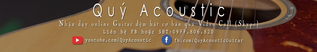 QuÃ½ Acoustic Avatar canale YouTube 